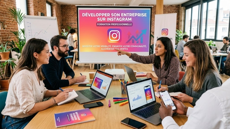 Développer son entreprise sur instagram